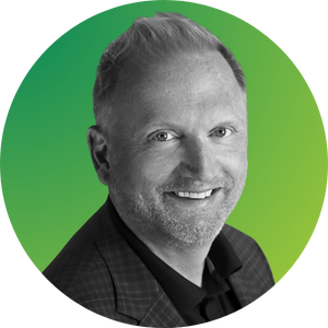 Chris Howard circle gradient green