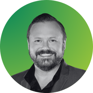 Richard Oborn circle gradient green