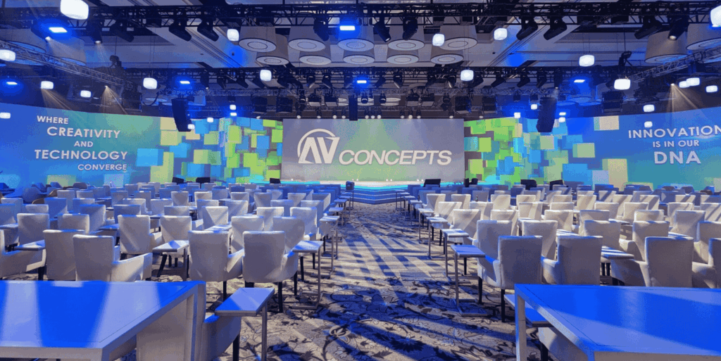 avconcepts general session projection mapping
