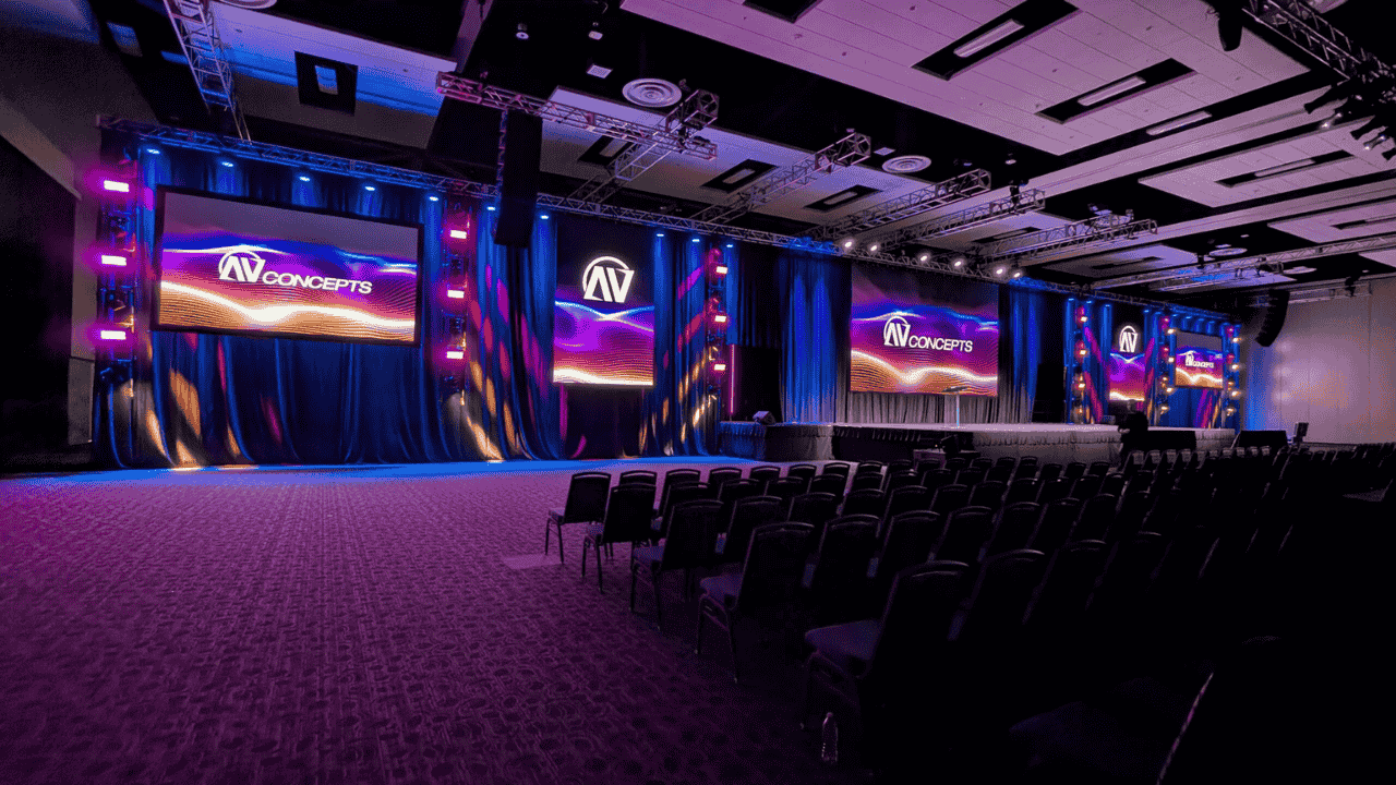 avconcepts led projection general session