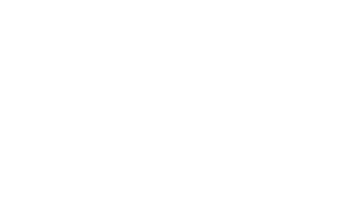 western digital logo white scroll
