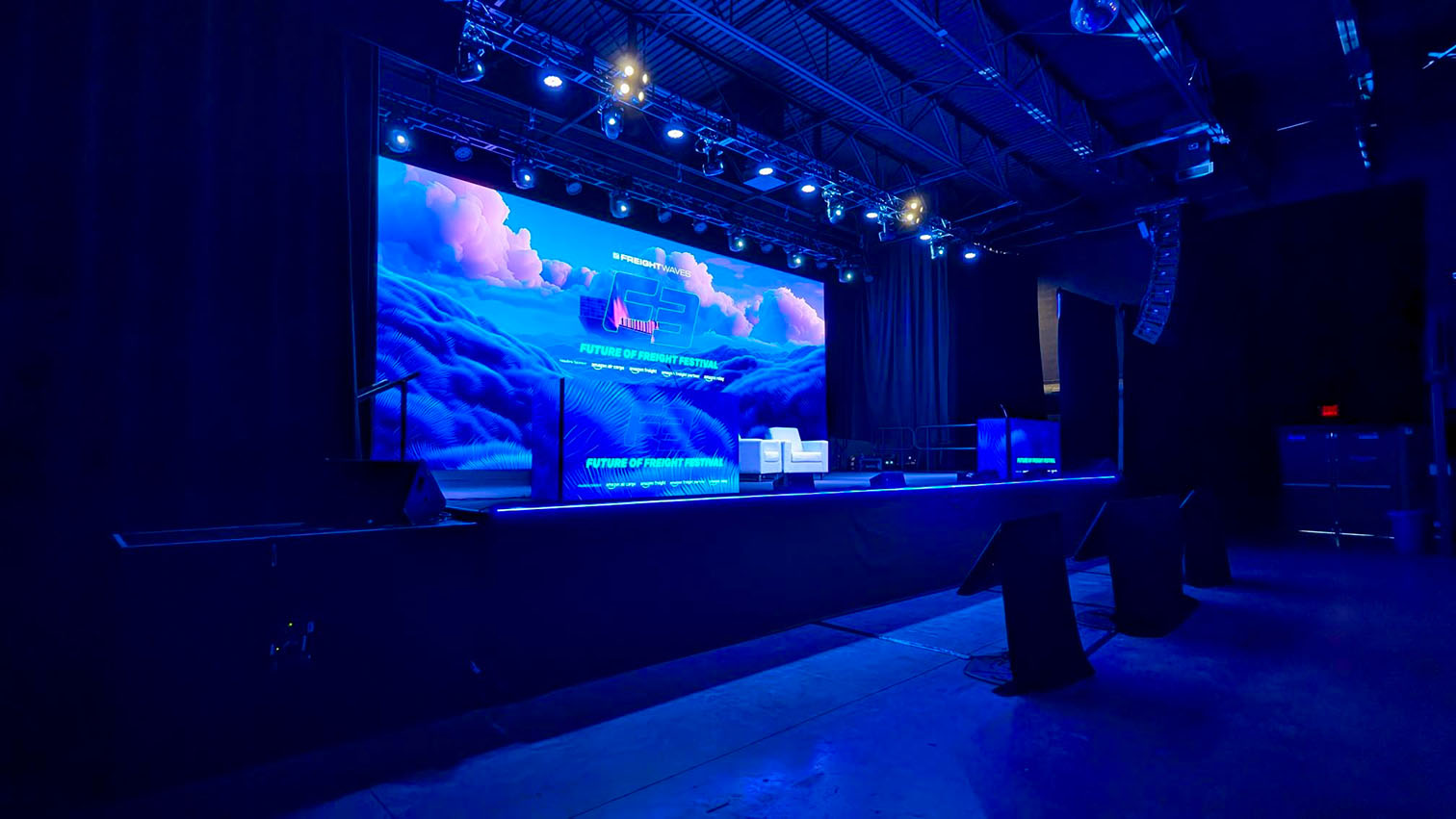 freight waves front stage